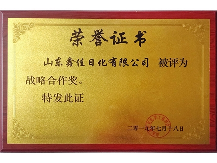 戰（zhàn）略合作獎